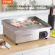 Komercyjny Grill Elektrycnzy Blatowy Gorąca Płyta 3000 W 7