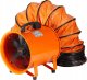 Przenośny Przemysłowy Wentylator Wyciągowy 203 mm Wąż 10 m 1