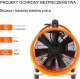Przenośny Przemysłowy Wentylator Wyciągowy 203 mm Wąż 10 m 1