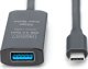 Kabel USB DIGIT USB-A - USB-C 10 m Czarny (DA-73111) 2