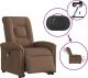 Podnoszony fotel masujący, elektryczny, rozkładany, brązowy 10