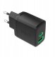 Greencell PowerSource Duo30 Czarna Ładowarka sieciowa 30W USB-C USB-A Power Delivery QC3.0- 1x USB-C, 1x USB-A 7