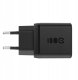 Greencell PowerSource Duo30 Czarna Ładowarka sieciowa 30W USB-C USB-A Power Delivery QC3.0- 1x USB-C, 1x USB-A 9