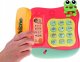 Kolorowy grający telefon z przyciskami gra melodie świeci ZA4625 5