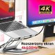 Unitek Podstawka pod laptop z odłączanym hubem USB-C HDMI 1,4, 4K PD 100W 6