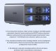 Kieszeń Unitek SATA 2.5/3.5 4 tryby 40TB USB C 10Gb/s 17