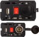 VOLT Przetwornica DC/DC 24/12V DC 200 GNIAZDO ZAPALNICZKI + USB 1
