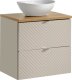 Comad Szafka pod umywalkę VIVA CASHMERE 2S 60cm kaszmirowy mat COMAD 12