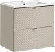 Comad Szafka pod umywalkę VIVA CASHMERE 2S 60cm kaszmirowy mat COMAD 6