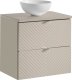 Comad Szafka pod umywalkę VIVA CASHMERE 2S 60cm kaszmirowy mat COMAD 8