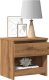 vidaXL Szafka nocna Artisan Oak 40x30x39 cm Drewno klejone 1