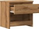 vidaXL Szafka nocna Artisan Oak 40x30x39 cm Drewno klejone 7