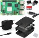 Raspberry Pi 5 8 GB zestaw startowy zasilacz USB-C 45W karta SD 64 GB 4K 1
