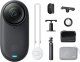 Zestaw podróżny Insta360 GO 3S Kamera sportowa 128GB4K wodoodporna czarna 1