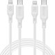 SPIGEN DURASYNC MFI LIGHTING CABLE 2-PACK 100CM WHITE 1