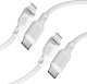 SPIGEN DURASYNC MFI LIGHTING CABLE 2-PACK 100CM WHITE 5