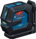 BOSCH.CROSS LASER GLL 20-22 G GREEN USB-C 1x BA 3.7V 3.0Ah XL + HOLDER LB 10 CASE 6