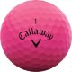 Matowe piłki golfowe CALLAWAY SUPERSOFT (różowe) 2
