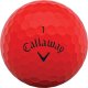 Matowe piłki golfowe CALLAWAY SUPERSOFT (czerwone) 2