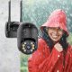 KAMERA WIFI IP SMART OBROTOWA 4MP QUAD HD MONITORING ZOOM 4X DETEKCJA ICSEE EUROLOOK Q8 3