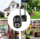 KAMERA WIFI IP SMART OBROTOWA 4MP QUAD HD MONITORING ZOOM 4X DETEKCJA ICSEE EUROLOOK Q8 8