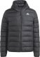 Kurtka męska adidas Essentials Light Down Hooded czarna HZ5723 2XL 2