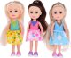 Urocze mini laleczki do zabawy Lalka 12 cm 6szt ZA4755 1