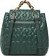 Guess, Elenia, Polyurethane, Textile Backpack, Forest Green, For Women For Women 1