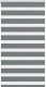 vidaXL Roleta zebra, ciemnoszara, szerokość tkaniny 65,9 cm, poliester 1