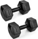 Spokey ‎‎Hantle Monster II winylowe 2 x 5 kg czarne 1