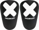 Ochraniacze piłkarskie Proskary Venom Shin Pads czarne 12x8 cm 1
