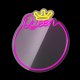 Forever Neon MIRROR LED QUEEN warm white pink FMNE04 Light 5