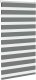 vidaXL Roleta zebra, ciemnoszara, szerokość tkaniny 85,9 cm, poliester 3