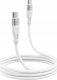 Ładowarka Sieciowa 230V 20W na USB-C USB Type-C + Kabel na Lightning PD3.0 / Silicone Power 20W 5