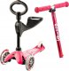 Micro Trójkołowa hulajnoga/jeździk Mini 3w1 Deluxe Pink 1