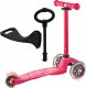 Micro Trójkołowa hulajnoga/jeździk Mini 3w1 Deluxe Pink 11