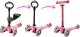 Micro Trójkołowa hulajnoga/jeździk Mini 3w1 Deluxe Pink 27