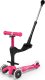 Micro Hulajnoga Mini 3w1 Deluxe Plus LED pink 2