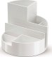 MAUL Round Box. White pojemnik na długopisy 1