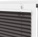 vidaXL Roleta plisowana czarna 40x100 cm Szerokość tkaniny 39,4cm 8