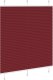 vidaXL Roleta plisowana Bordowy Czerwony 115x100 cm Szerokość tkaniny 3