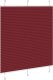 vidaXL Roleta plisowana Bordowy Czerwony 115x100 cm Szerokość tkaniny 4