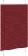 vidaXL Roleta plisowana Bordowy Czerwony 100x150 cm Szerokość tkaniny 4