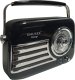 Radio kuchenne RETRO z Bluetooth - Czarne 3