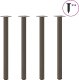 vidaXL Nogi do stolika kawowego, 4 szt., stal, 72-74cm 1