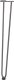 vidaXL Nogi do stołu Hairpin, 4 szt., stal, 72 cm, lita stal 5