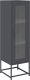 vidaXL Komoda wysoka Antracyt 36x39x123 cm Stal walcowana na zimno 2