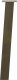 vidaXL Nogi do stolika kawowego, 4 szt., stal, 72 cm, stal 5