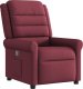vidaXL Fotel rozkładany, winna czerwień, obity tkaniną 2