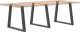 vidaXL Nogi stołu jadalnego w kształcie litery V 3 szt. Antracyt Stal 8